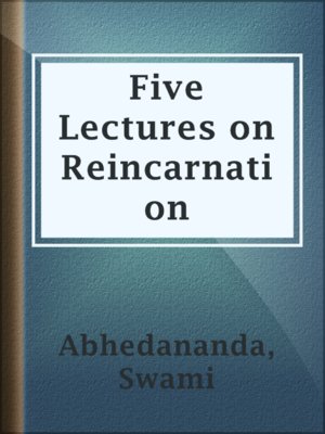 cover image of Five Lectures on Reincarnation